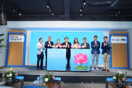 Le Centre national d’innovation et Google lancent un programme pour façonner l’avenir de l’intelligence artificielle (IA) au Vietnam, le 11 juillet à Hanoï. Photo: Vietnamplus