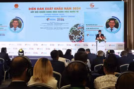 Ouverture de Vietnam International Sourcing Expo. Photo: VNA