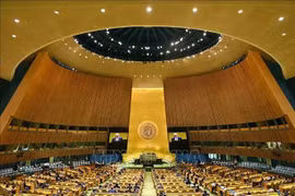 Une séance de la 79ème session de l'Assemblée générale des Nations Unies. Photo: Xinhua/VNA