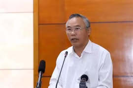 Le vice-ministre de l'Agriculture et du Développement rural, Phung Duc Tien. Photo: VNA