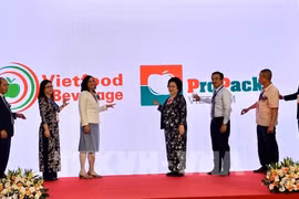 Ouverture du salon Vietfood & Beverage – Propack Vietnam 2024. Photo: VNA
