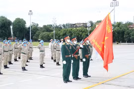 Cérémonie de commémoration de l'oncle Ho des officiers de l'Hôpital de campagne de niveau 2 N°2 