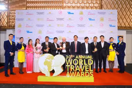 Le Vietnam remporte de nombreux prix aux World Travel Awards 2023 pour l'Asie et l'Océanie