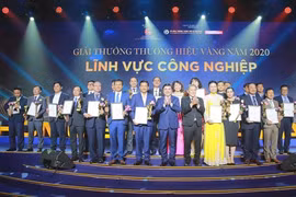 Remise des prix de la Marque d'or de Hô Chi Minh-Ville à 30 entreprises