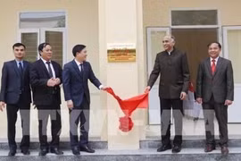 Vinh Phuc : Inauguration d'une cantine d’école maternelle financée par l'Inde ​