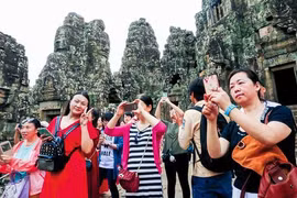 Les visiteurs chinois au Cambodge en hausse de 37% en quatre mois