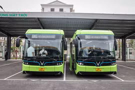 Premier modèle de bus électrique testé au Vietnam