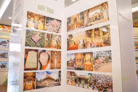 Vernissage de l'exposition "Bouddhisme vietnamien - Empreinte de l'égalité"