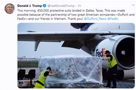 Donald Trump estime la coopération avec le Vietnam dans la lutte contre la pandémie de COVID-19