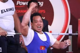 Le Van Công décroche l'argent aux Championnats d’Asie d'haltérophilie handisport 2022