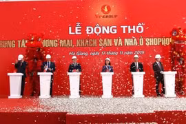 Mise en chantier d'un centre commercial Vincom à Ha Giang