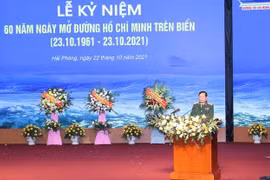 Célébration du 60e anniversaire de l'ouverture de la piste maritime Hô Chi Minh 
