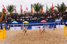 Ouverture du Championnat du monde de volley-ball de plage féminin de Tuan Chau 2019
