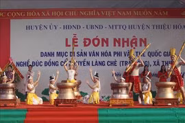 Thanh Hoa: le moulage de cuivre de Che reconnu patrimoine culturel immatériel national