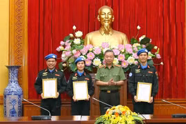 Trois officiers des forces de Sécurité publique participent à la Mission de l’ONU au Soudan du Sud