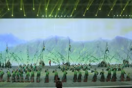 Répétition générale de la cérémonie d’ouverture des SEA Games 31