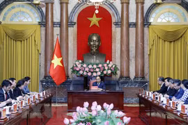 Le président souligne les liens traditionnels spéciaux Vietnam-Laos