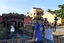 Le pont-pagode japonais au cœur de la vieille ville de Hôi An se fait un lifting