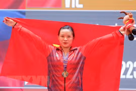 SEA Games 31 – haltérophilie : le Vietnam a battu six records et remporté trois médailles d'or