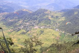 Bientôt le festival de voltige en parapente à Mu Cang Chai