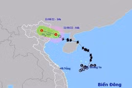 Le typhon Mulan s’est affaibli en une dépression tropicale