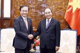 Le président Nguyen Xuan Phuc reçoit le gouverneur de la préfecture de Kanagawa (Japon)