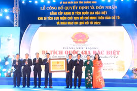 Quang Ninh: l’île de Co To a un site national spécial commémoratif du Président Ho Chi Minh