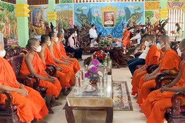Voeux aux Khmers à Bac Lieu et Soc Trang à l’occasion de la fête Chol Chnam Thmay