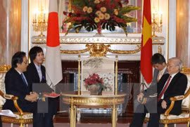 Le leader du PCV rencontre des personnalités japonaises