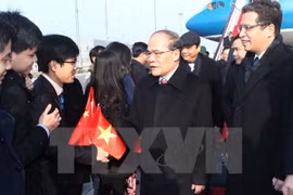 Le président Nguyen Sinh Hung entame sa visite officielle d’amitié en Chine