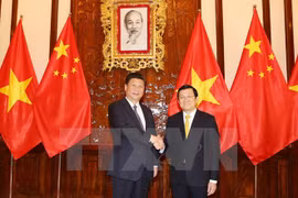Vietnam-Chine : entretien entre Truong Tan Sang et Xi Jinping