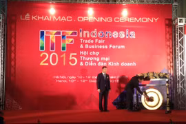 Ouverture de la Foire commerciale de l’Indonésie à Hanoi