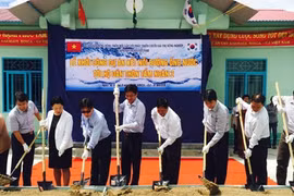 Aide sud-coréenne pour l'adduction d'eau courante à Ninh Thuân 