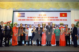 Célébration du 55e anniversaire des relations diplomatiques Vietnam-Cuba à HCM-Ville