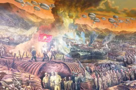 La bataille de Diên Biên Phu se raconte en peinture panoramique