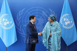 Le Premier ministre Pham Minh Chinh rencontre les dirigeants de l’ONU
