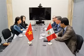 La présidente péruvienne apprécie la relation de coopération entre le Vietnam et le Pérou