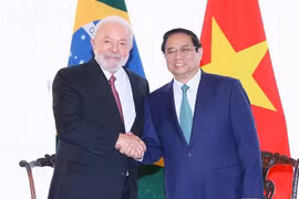 Entretien entre le Premier ministre vietnamien et le président brésilien