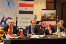 Le Vietnam et l’Égypte s’échangent sur l’attraction de la finance verte