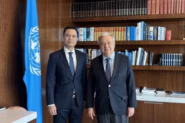 Le secrétaire général de l'ONU soutient les efforts du Vietnam dans la réponse au changement climatique