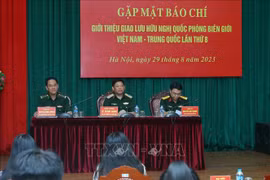 Bientôt le 8e échange d'amitié de la défense frontalière Vietnam-Chine