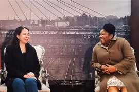 La vice-présidente Vo Thi Anh Xuan en visite officielle en Afrique du Sud