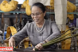 Développement d’une chaîne de valeur durable des produits en soie de lotus
