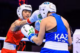 Boxe féminine : Nguyen Thi Tam bat la double championne du monde Nawym Kyzaibay