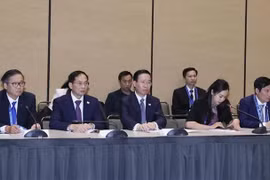 Vo Van Thuong a un échange avec la Coalition des entreprises États-Unis-APEC