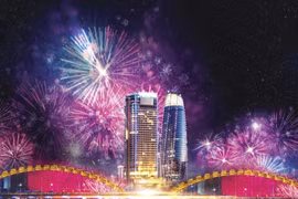Feux d'artifice de Da Nang: les équipes d'Italie et de France prêtes à la finale