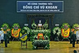 Cérémonie funéraire de l’ancien vice-Premier ministre Vu Khoan