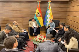 Une délégation du Parti en visite de travail en Bolivie