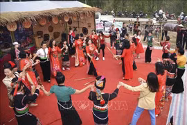 Ouverture du festival de fleurs de bauhinie dans la ville de Dien Bien Phu