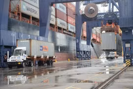 Le chiffre d’affaires à l’import-export depuis janvier atteint plus de 537 milliards de dollars
